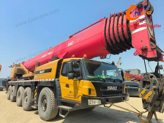 Crane de camiones de 200 toneladas de servicio pesado 2021 adecuado para proyectos de construcción