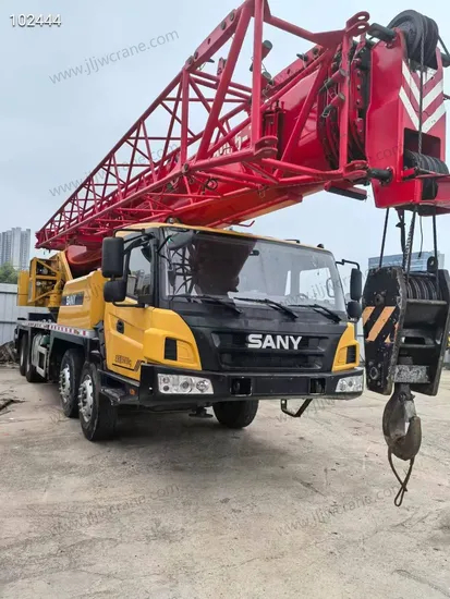 2022 Crane de camiones de segunda mano de 35 toneladas de Sany, rendimiento superior, precio asequible