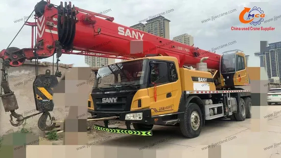 Crane de segunda mano asequible 2021 STC25 Tons Sany Truck Crane