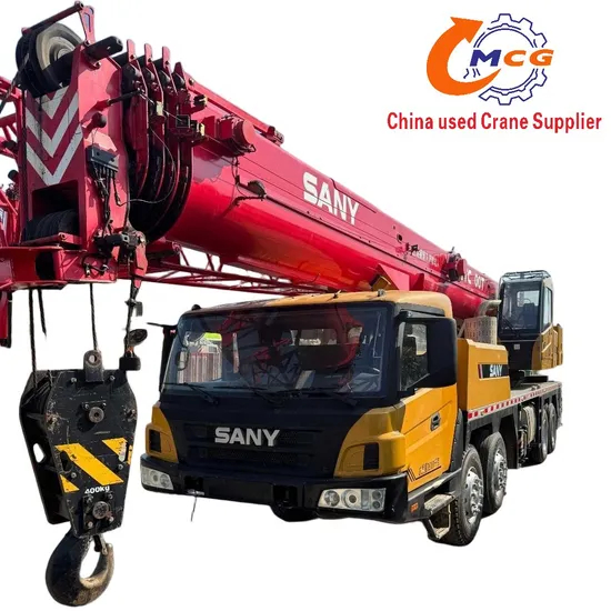  Crane de segunda mano 2020 STC40 Tons Sany Truck Crane