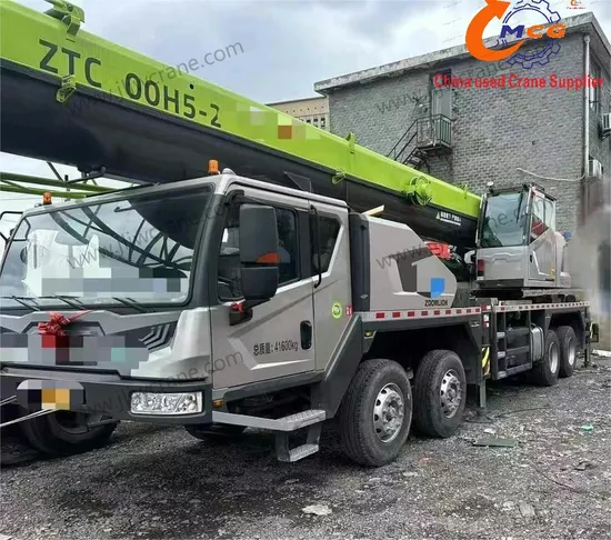 Crane de camiones Zoomlion usado fabricado en 2024, en excelentes condiciones