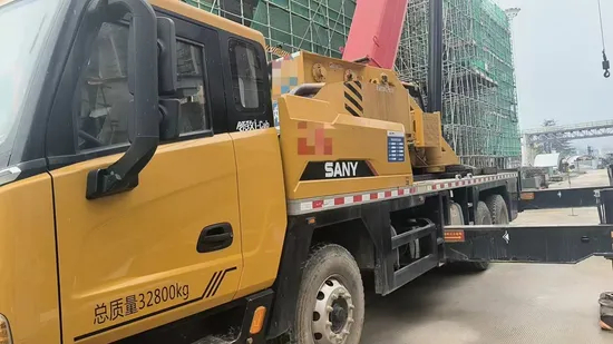 Crane usada 2023 STC25 tonelas Sany All Terrain Crane Truck Crane Used Mobile Crane