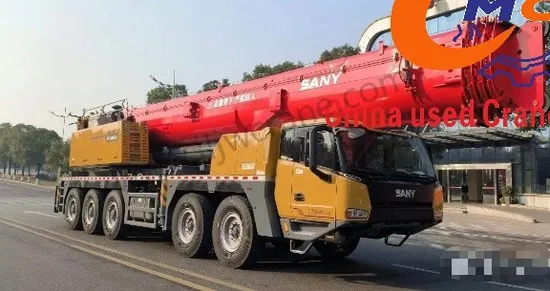 Un precio razonable 2024 Sany 160 toneladas SAC1600C8-8 Crane de camiones usado en condiciones nuevas. Consultas bienvenidas.