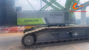 Crane usado Crane Zoomlion 180 toneladas ZCC1800 Mobile Crane de segunda mano Crane Machinery Machinery Machinery