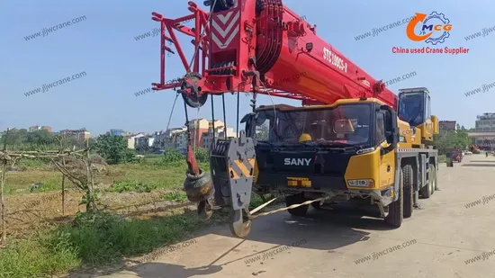 2024 Crane de camiones usados ​​de 80 toneladas, en condiciones nuevas, bienvenidos a pre-pedido