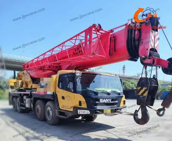 Crane usada 2020 STC55 Ton sany All Terrain Crane Truck Crane Used Mobile Crane