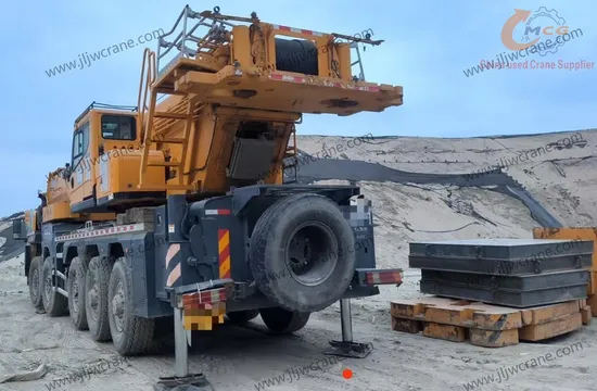 Confiable 2021 XCMG 100 toneladas de 6 secciones Boom usada Crane de camiones para la venta a un precio razonable