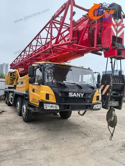 Confiable 2023 Sany 35 toneladas Crane de camiones usados ​​en buenas condiciones y a un excelente precio.