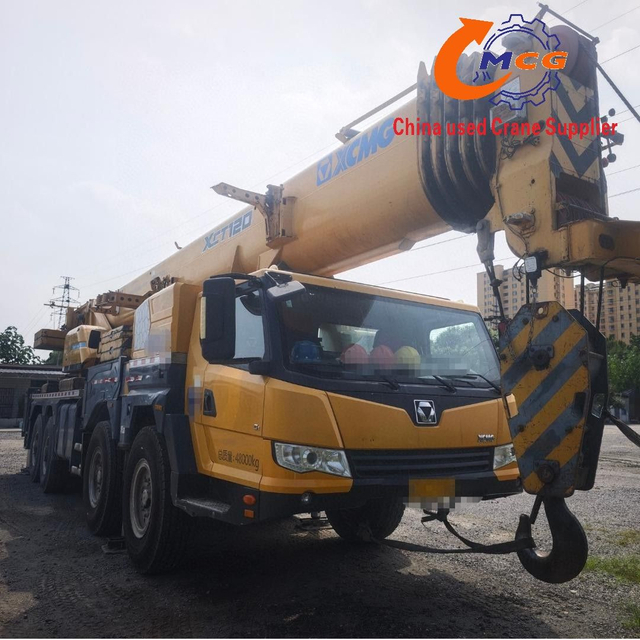 RELIFIE 2018 XCMG 80 Ton 6 Section Boom usado Crane de camiones para la venta en excelentes condiciones