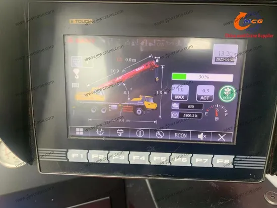 Crane usado 2020 STC25 Ton Sany All Terrain Crane Truck Crane usó una ...