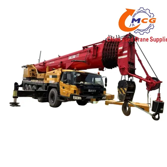 Crane de segunda mano 2019 STC 130 Tons Sany All-Terrrain Crane