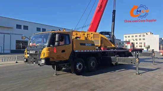 Crane usada 2022 STC50 Ton Sany All Terrain Crane Truck Crane Used Mobile Crane
