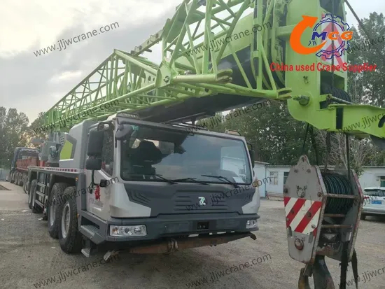 2021 Zoomlion Crane de camiones usados ​​de 80 toneladas, calidad confiable, en buenas condiciones