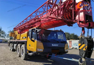 Crane de camiones de segunda mano 2023 Sany 80 toneladas, precio razonable, la primera opción para la maquinaria de construcción