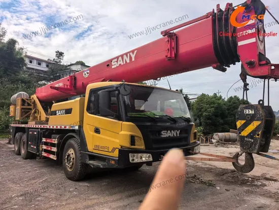 Crane de camiones usado 2019 STC25 Ton sany sany grule móvil usado