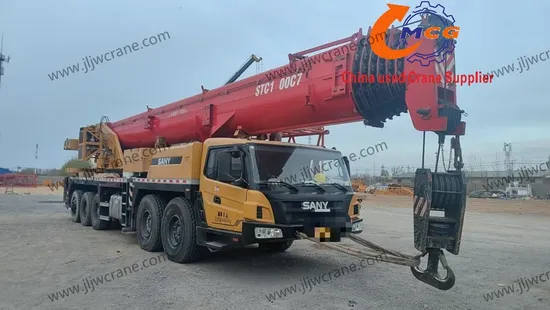2021 STC 100 toneladas cantó toda la grúa de la grúa del terreno Crane de segunda mano
