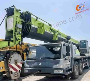 Grúa de camión usada de alto rendimiento 2020 zoomlion usado de 80 toneladas, bajas horas de trabajo, excelente valor