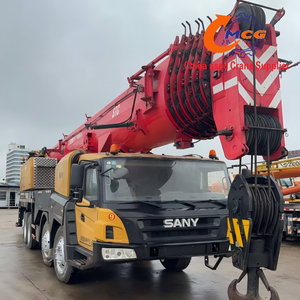 A la venta: Camión grúa usado SANY de doble motor 2019 de 110 toneladas