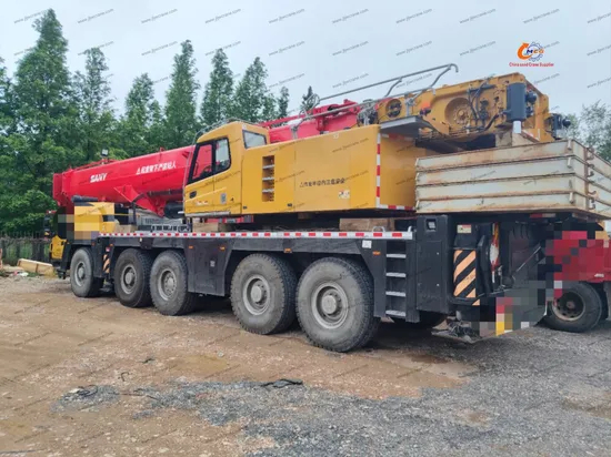 2021 Crane de camiones usados ​​de 260 toneladas, adecuada para sitios de maquinaria de construcción pesada, bienvenidos a pre-pedido