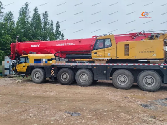 2021 Sany 260T 8 Section Boom All-Terrrain usado Crane de camiones, calidad garantizada