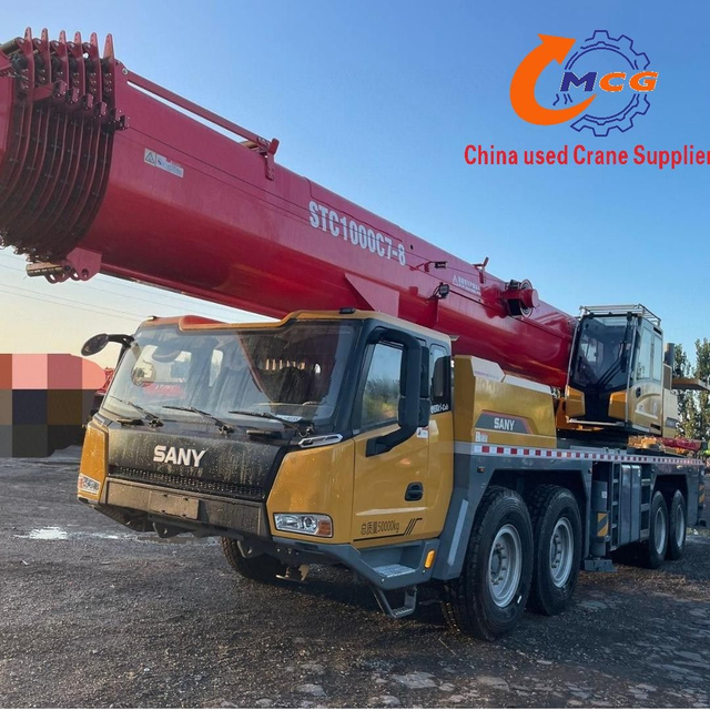 Estamos vendiendo una grúa de camión boom sany de 7 toneladas de 7 toneladas usada en nuevas condiciones. Las consultas son bienvenidas.