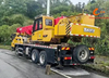 Crane de camiones usado de alto rendimiento 2022 25ton Crane de camiones móviles para la venta