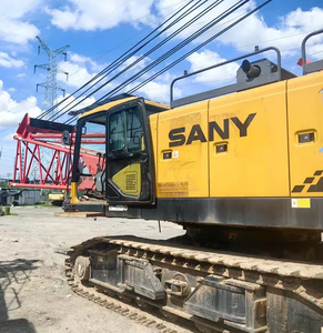 Crawler Crane de segunda mano Crane móvil sany 75 toneladas de grúas de rastreador camión de perforación giratoria plataforma maquinaria de construcción piezas